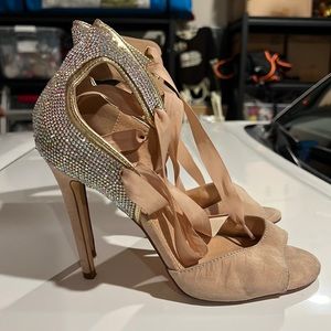 Rhinestones Heels
